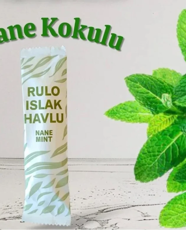 Logolu Rulo Islak Havlu (Sıcak & Soğuk Servis)